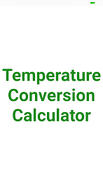 Temperature Converter スクリーンショット 1