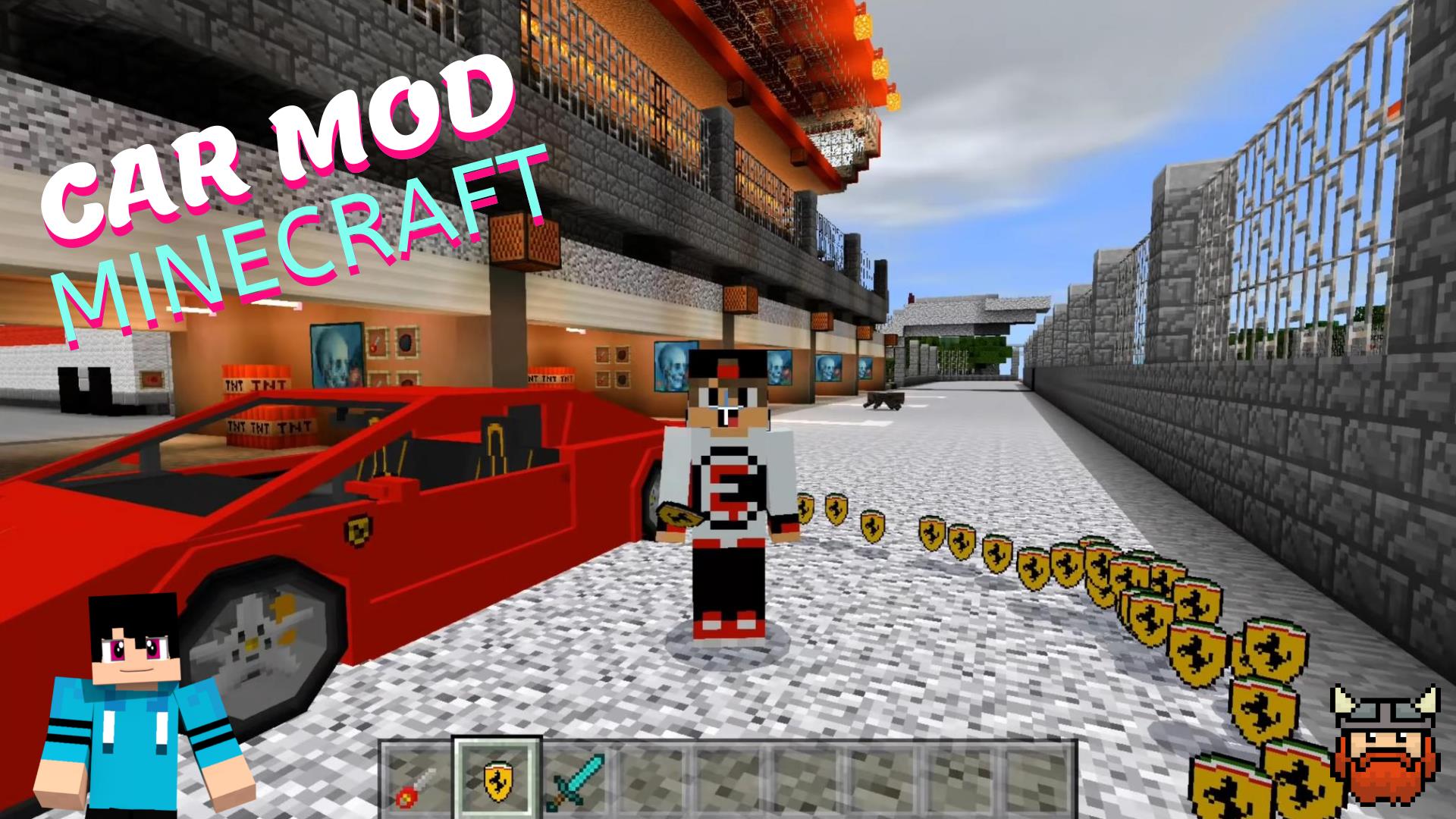 Cars Mod for Minecraft PE 螢幕截圖 2