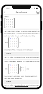 Matrix operations Capture d'écran 3