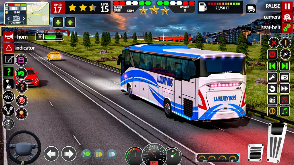 Bus Simulator Travel Bus Games Captura de pantalla 1