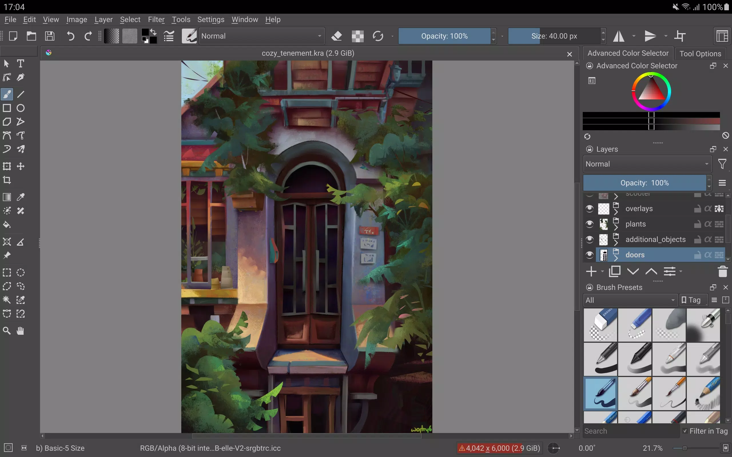 Krita 螢幕截圖 0