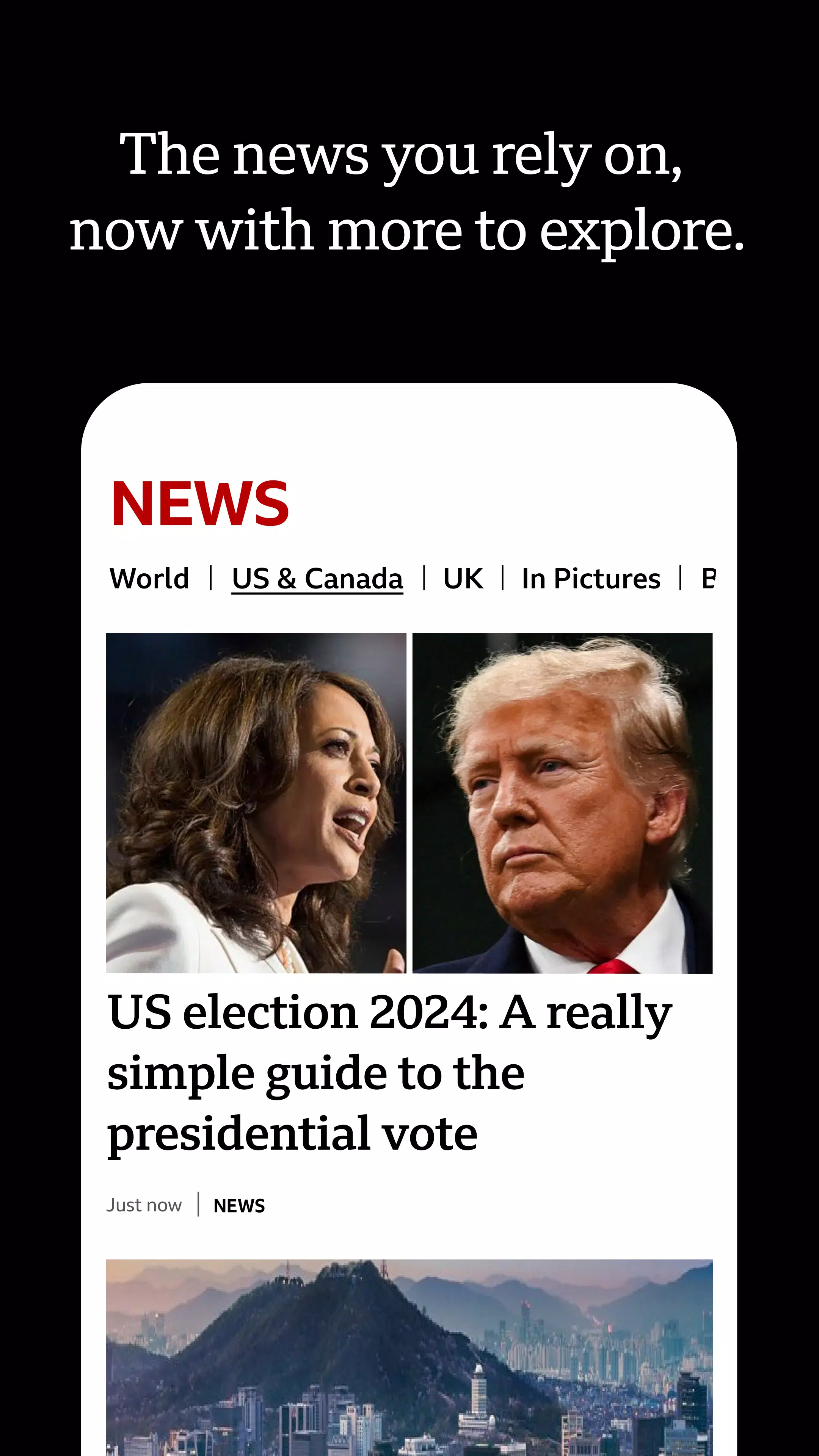 BBC: World News & Stories 螢幕截圖 1