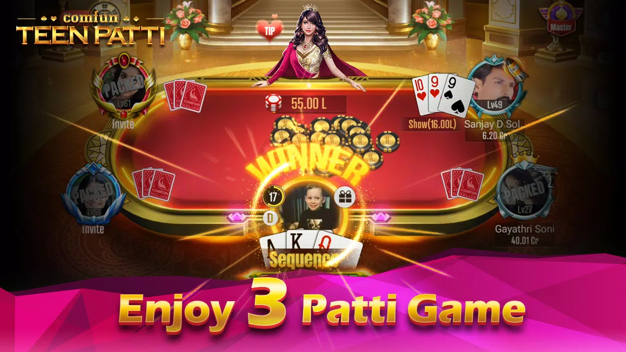 Teen Patti Comfun Card Online স্ক্রিনশট 3