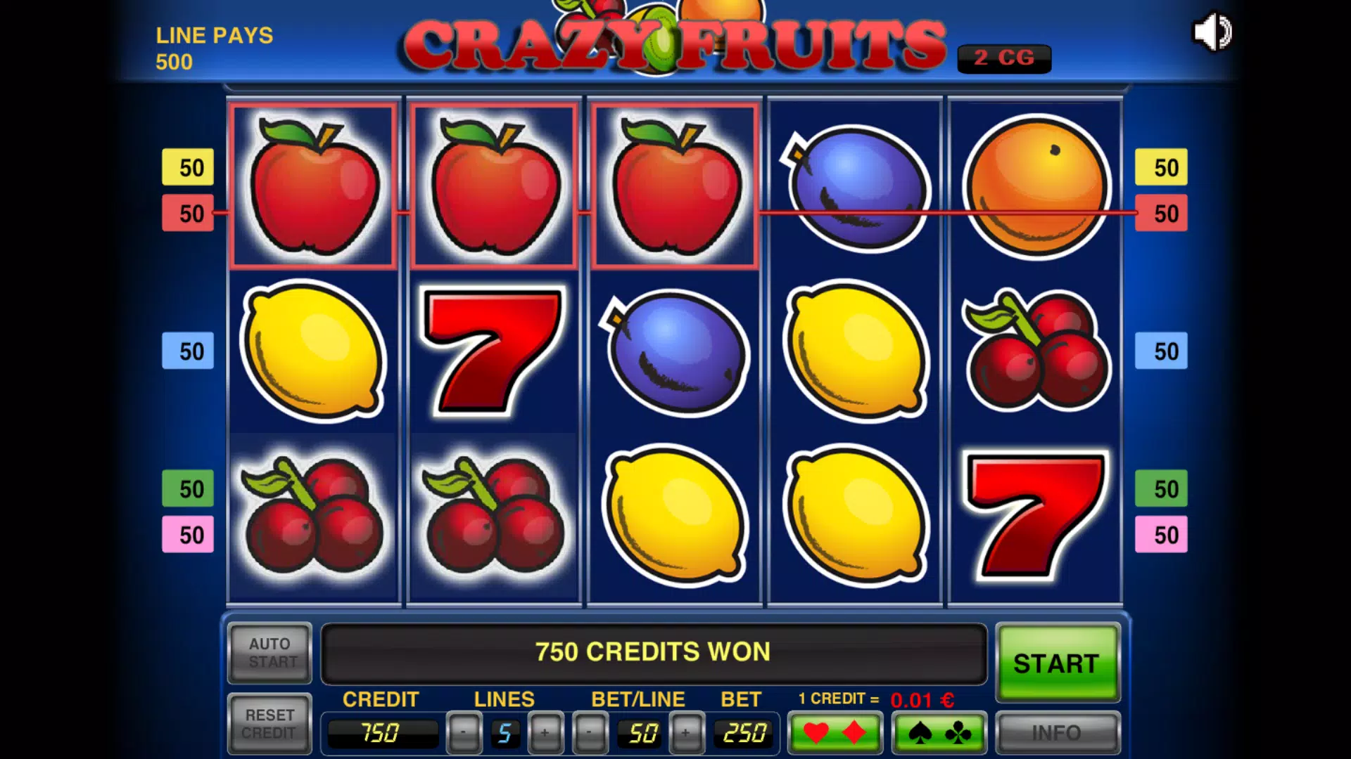 Crazy Fruits Ekran Görüntüsü 0