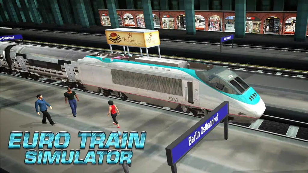 Euro Bullet Train Simulator স্ক্রিনশট 0