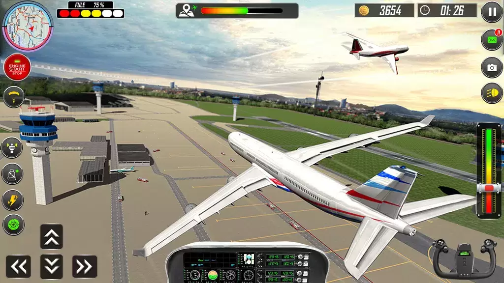 Real Plane Landing Simulator 螢幕截圖 2