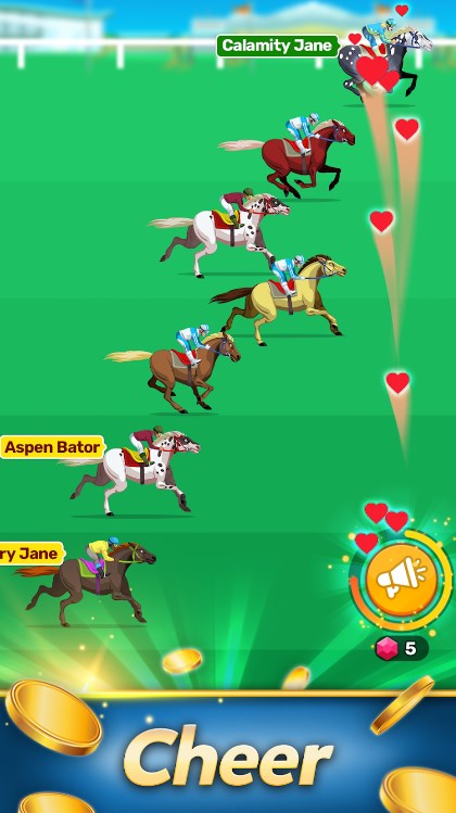 Horse Racing Hero Riding Game ภาพหน้าจอ 0