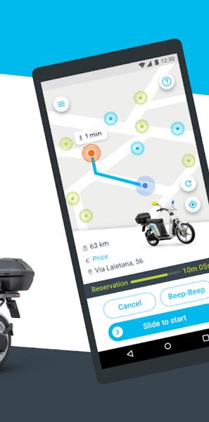 Cooltra Scooters libre-service Screenshot 1