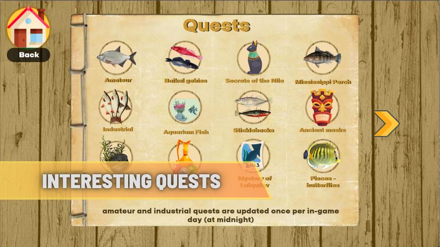 Real Fishing Captura de pantalla 3