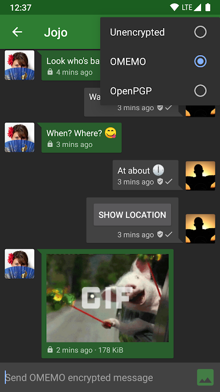 Conversations (Jabber / XMPP) Screenshot 3