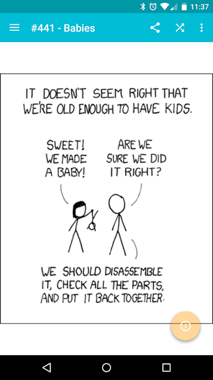 ViewXkcd 螢幕截圖 2