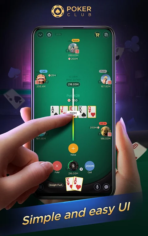 Poker Club - Private Texas with real friends Captura de pantalla 0