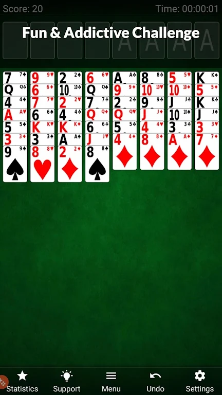 Solitaire Card Games: FreeCell, Klondike, Spider 螢幕截圖 1