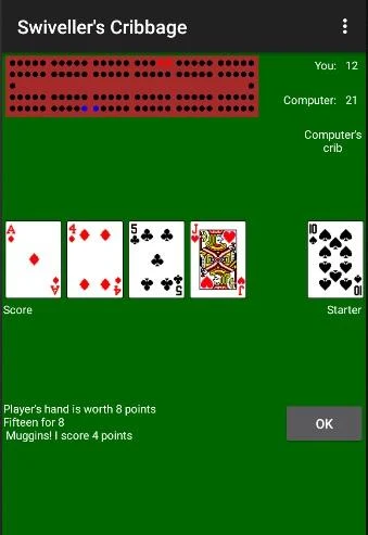 Swiveller's Cribbage Screenshot 3