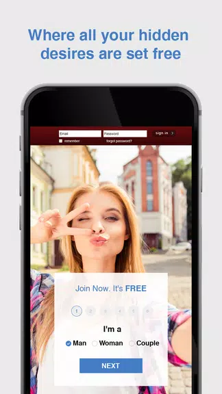 Schermata AFF dating app - your personal friendfinder! 0