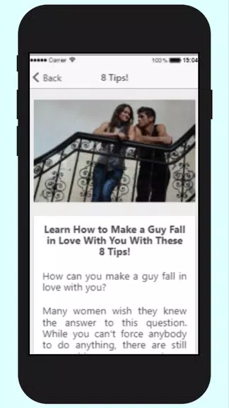 How To Make A Guy Fall In Love Schermafbeelding 1