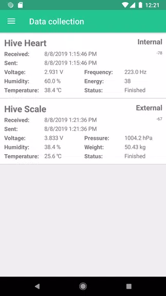 Bee Hive Monitoring Gateway ภาพหน้าจอ 1