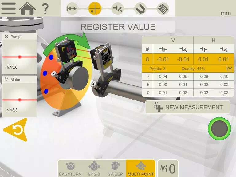 Easy-Laser XT Alignment Скриншот 1