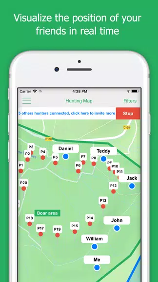 Schermata Hunting Map, the GPS for hunters 1