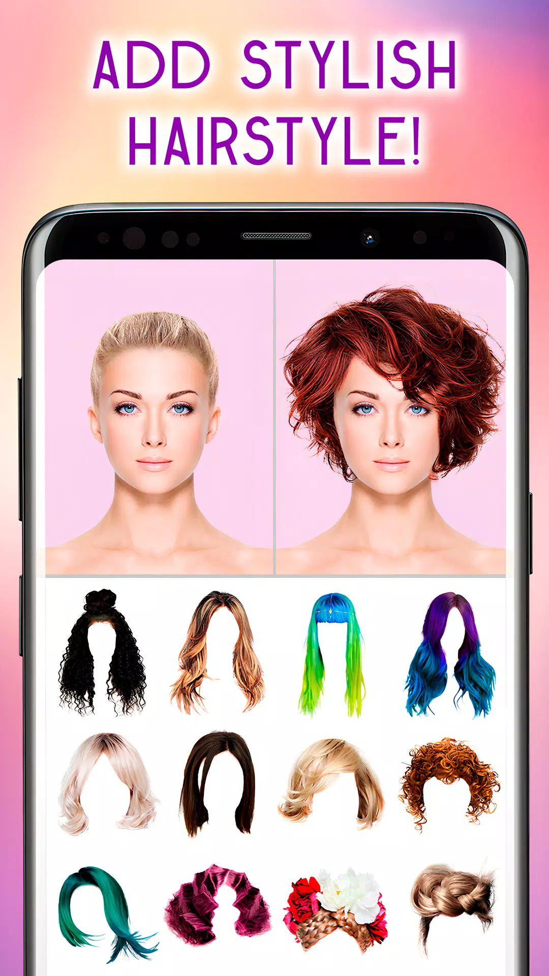 Hairstyles Photo Editor Screenshot 2