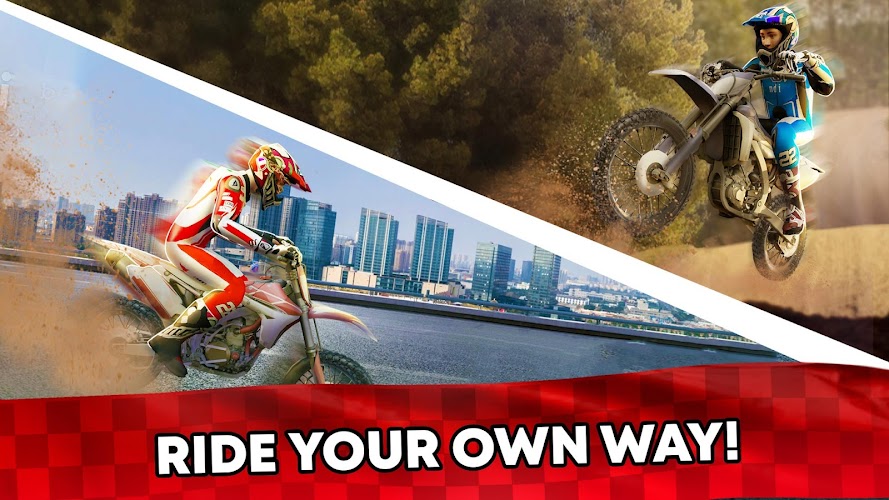 Wild Motor Bike Offroad Racing Ảnh chụp màn hình 3