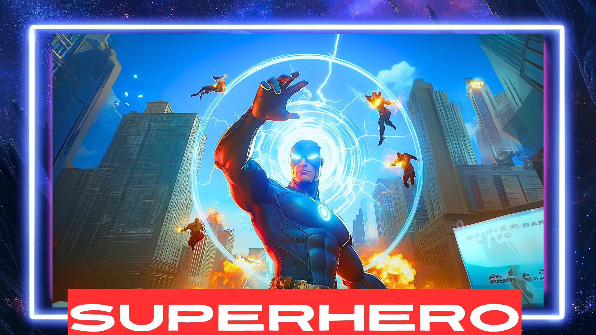 Psychic Hero: a superhero game 스크린샷 0