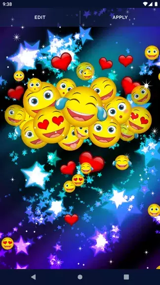 Cute Emoji Live Wallpaper Скриншот 3