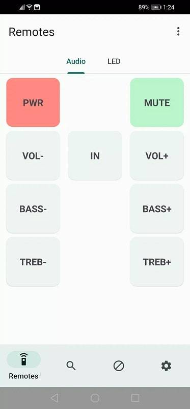 IrCode Finder Universal Remote स्क्रीनशॉट 2