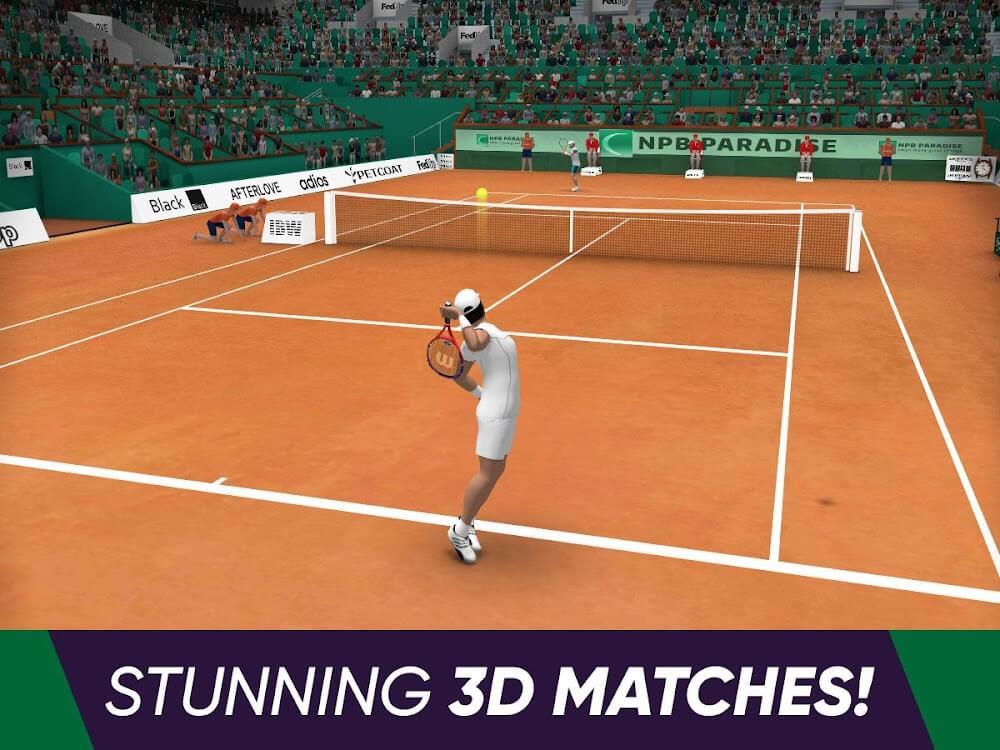 Tennis World Open 2022 ภาพหน้าจอ 2