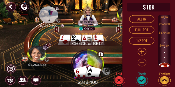 Zynga Poker Mod Captura de pantalla 2