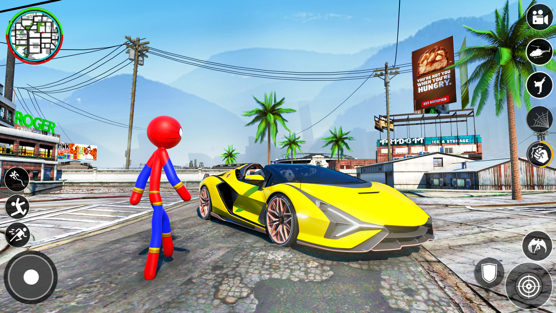 Schermata Spider Hero Man Game-Superhero 2