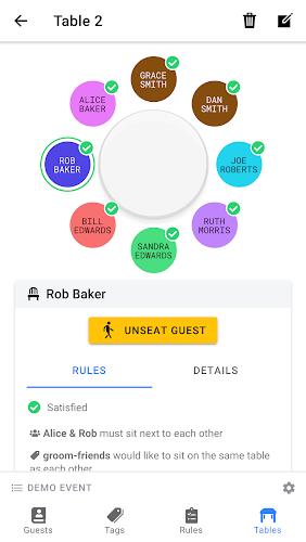 Table Tailor: Seating Planner 螢幕截圖 2