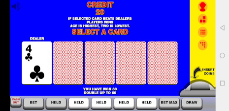 Video Poker with Double Up Zrzut ekranu 0