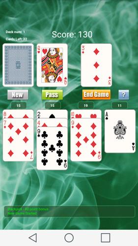 21 Solitaire Game 螢幕截圖 0