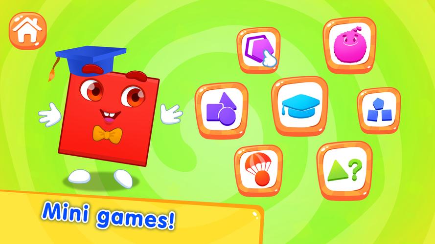Shape Learning! Games for kids スクリーンショット 0