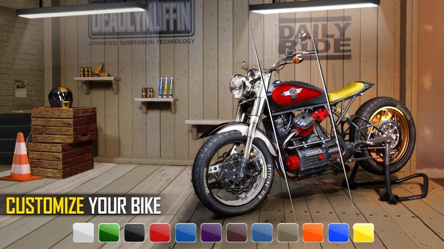 Bike Race Games Bike Racing 3D Ekran Görüntüsü 1