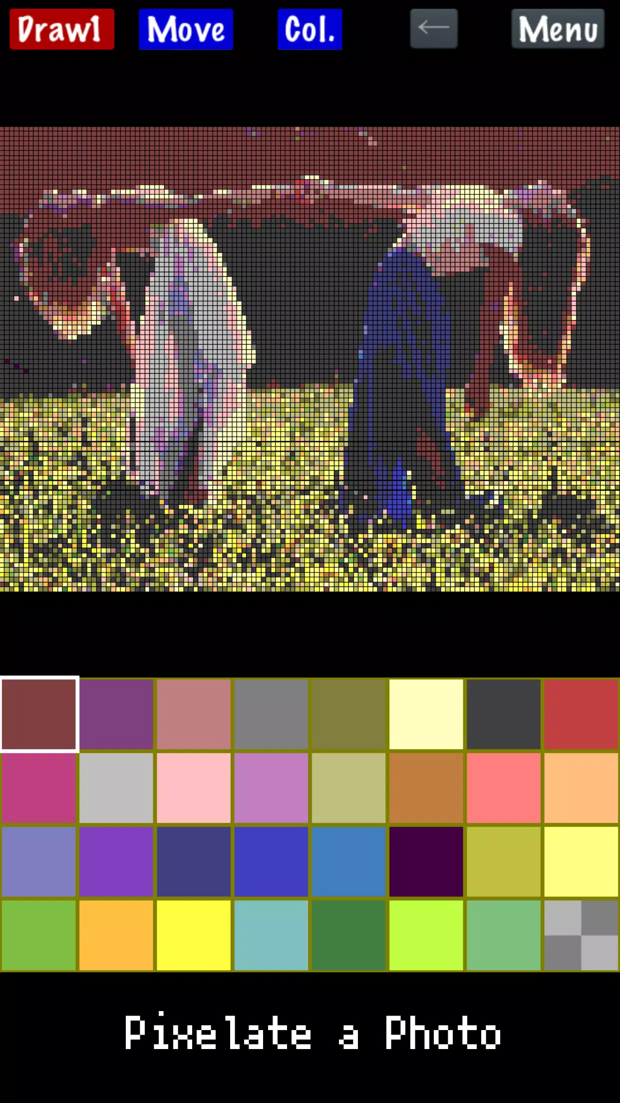 Pixel Art Maker Ekran Görüntüsü 1