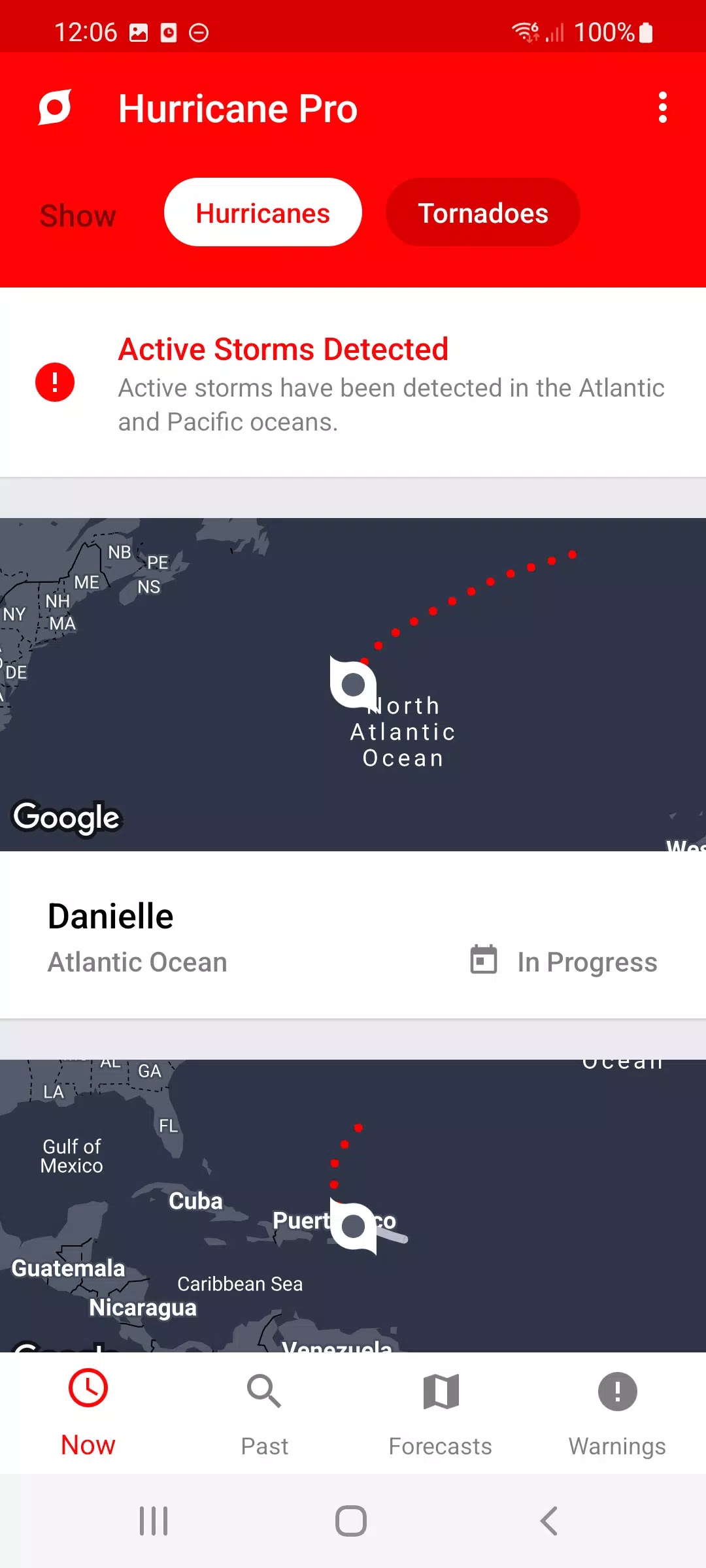 My Hurricane Tracker 스크린샷 2