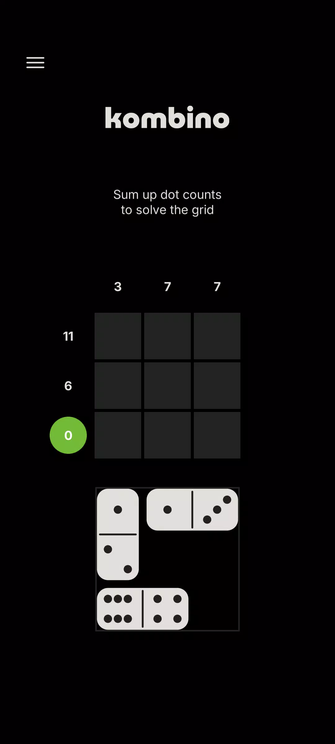 Kombino: Puzzle Dominoes ဖန်သားပြင်ဓာတ်ပုံ 0