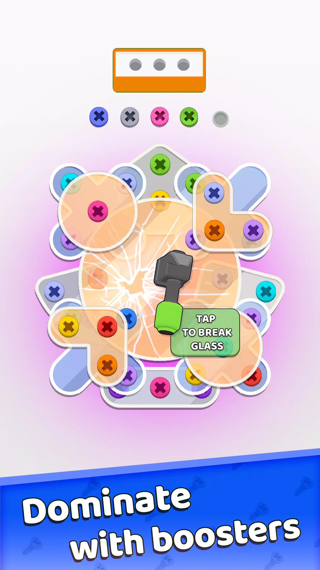 Screw Out: Jam Puzzle Tangkapan skrin 2