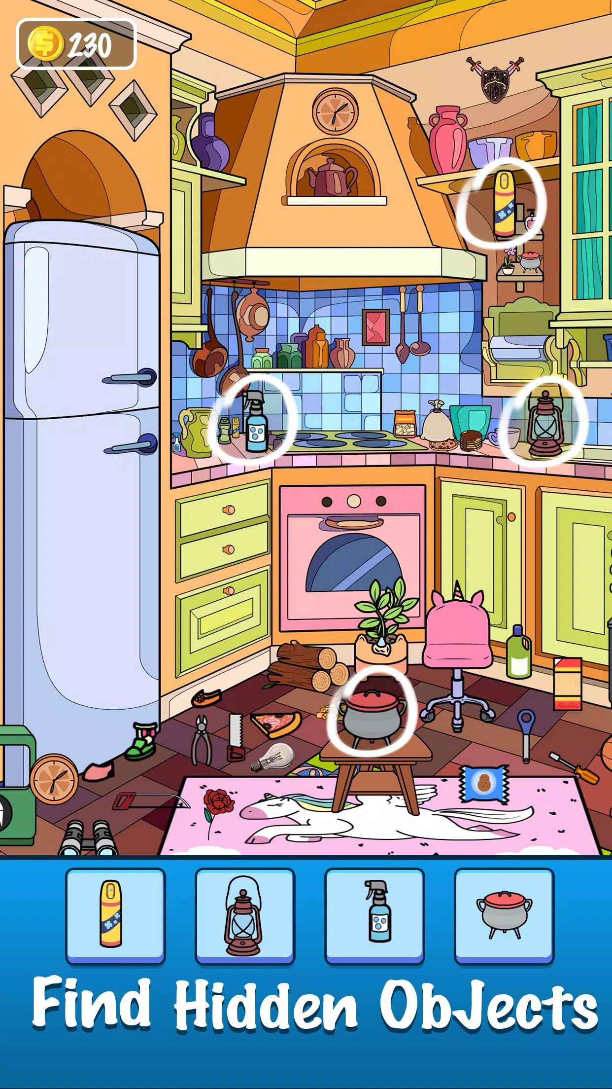 Find Tidy Hidden Objects Game স্ক্রিনশট 0