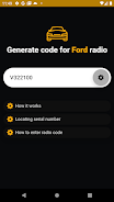 Ford radio code generator Schermafbeelding 2