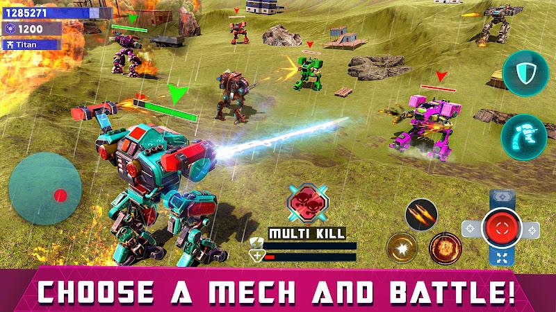 Mech Robot Games - Multi Robot 스크린샷 1