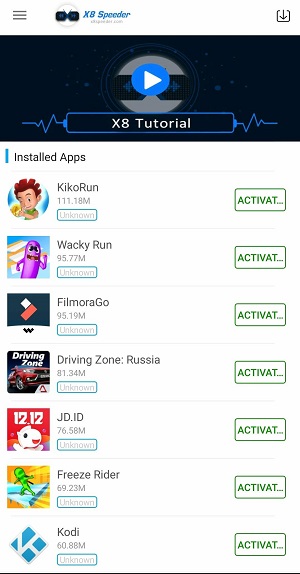 X8 Speedher Apk