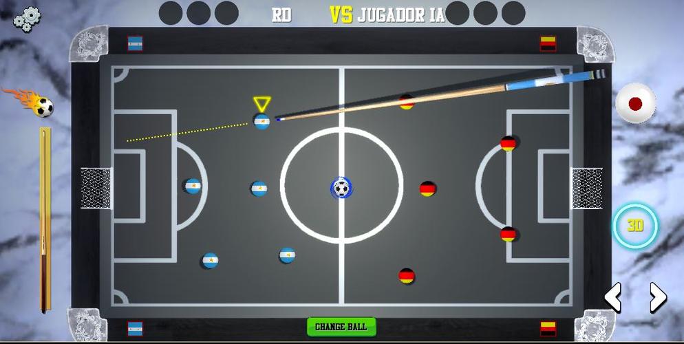 FOOTPOOL:  Soccer & billiards Screenshot 3