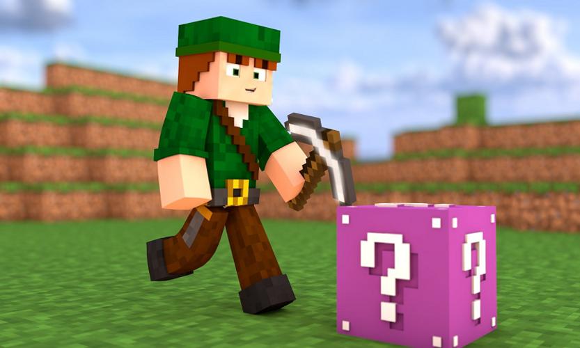 Lucky block mod for mcpe Capture d'écran 0