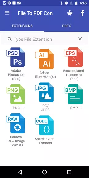 Schermata File to PDF Converter(AI, PSD) 0