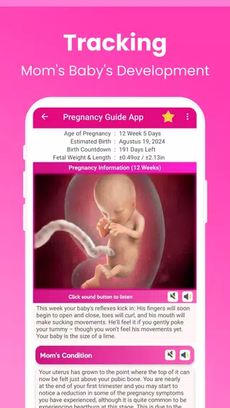Schermata Pregnancy Guide - A Mom 1