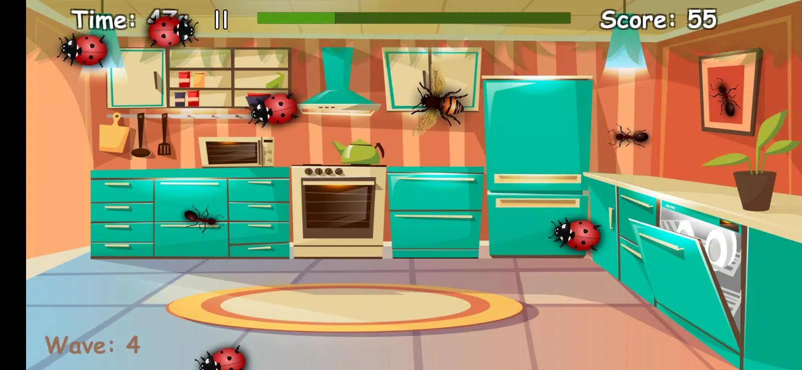 bug smash game ภาพหน้าจอ 0