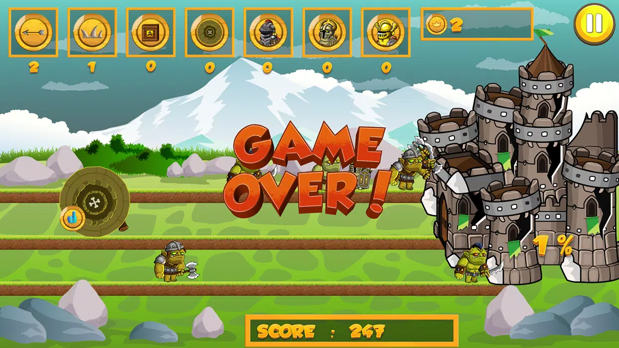 Knight vs Orc स्क्रीनशॉट 3